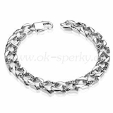 Náramek chirurgická ocel HWSSBH0545