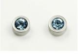 Náušnice se Swarovski krystaly Aqua