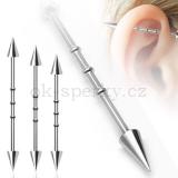 Piercing do ucha z chirurgické oceli BSP42