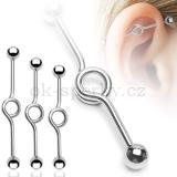 Piercing do ucha z chirurgické oceli BSP6