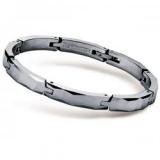 Náramek z Wolframu Tungsten Link BTS02-WOLFRAM
