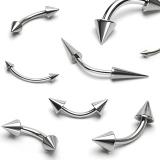 Piercing do obočí z chirurgické oceli CS02