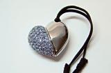 �perky USB flash 2 GB -Modr� srdce