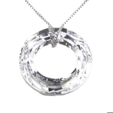 Náhrdelník Kruh Crystal E032