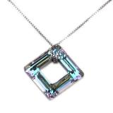 Náhrdelník Cube Vitrail Light Crystal E014