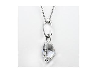 Náhrdelník Swarovski s průzračním  křišťálem 
