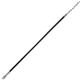 Dámský náramek z chirurgické oceli Drops Black CZC6