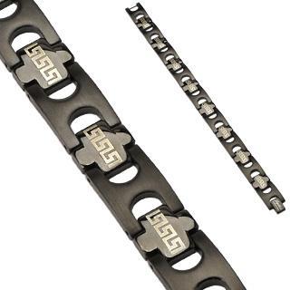 Náramek z chirurgické oceli SSBH-0101