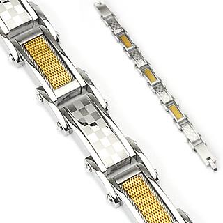 Náramek z chirurgické oceli SSBH-0815