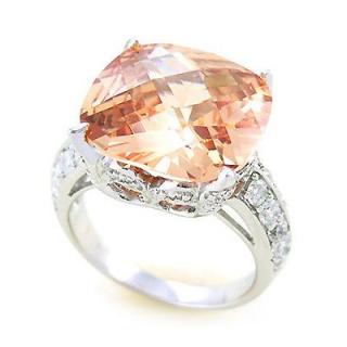 Stříbrný prsten Crystal 12mm vyroben s CRYSTALLIZED™ r0513