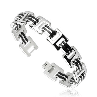 Náramek z chirurgické oceli SSBQ-3014