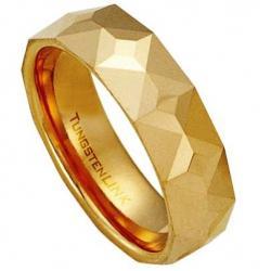 Prsten z Wolframu Tungsten Link RTS30-GOLD