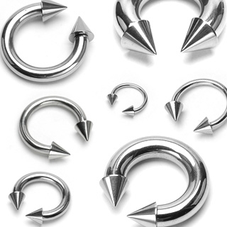 Piercing do bradavky z chirurgické oceli HS02