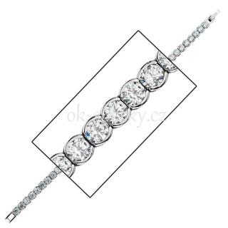 Náramek z chirurgické oceli BR82554