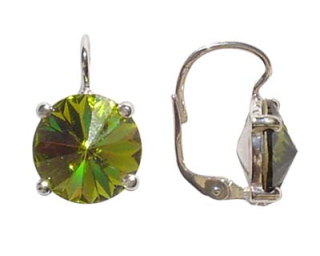 Náušnice Jaora Olivine