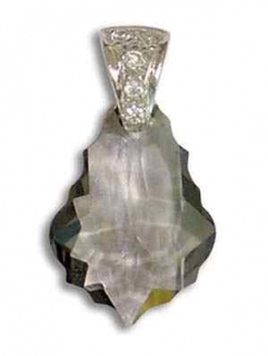 Přívěsek Galet black diamond