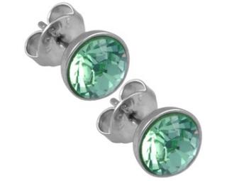 Tribal Náušnice ESSW12-PERIDOT