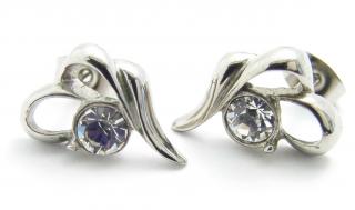 Náušnice chirurgická ocel se Swarovski Crystaly 233205