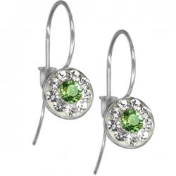 Náušnice Swarovski crystals ESSW08-PERIDOT