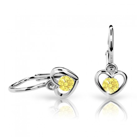 Dětské náušničky Cutie srdíčka C1943