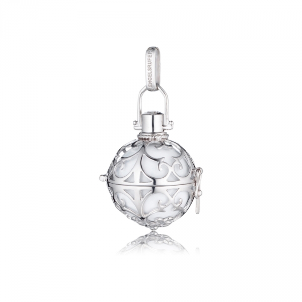 Andělský zvonek s bílou rolničkou ER-01-S