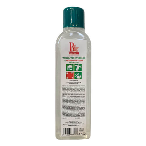 Mýdlo tekuté Bohemia Cosmetics s antimikrobiální přísadou 500 ml