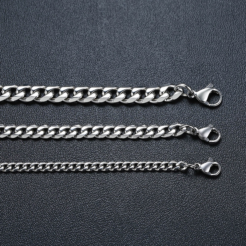 Řetízek z chirurgické oceli Cuban 3mm