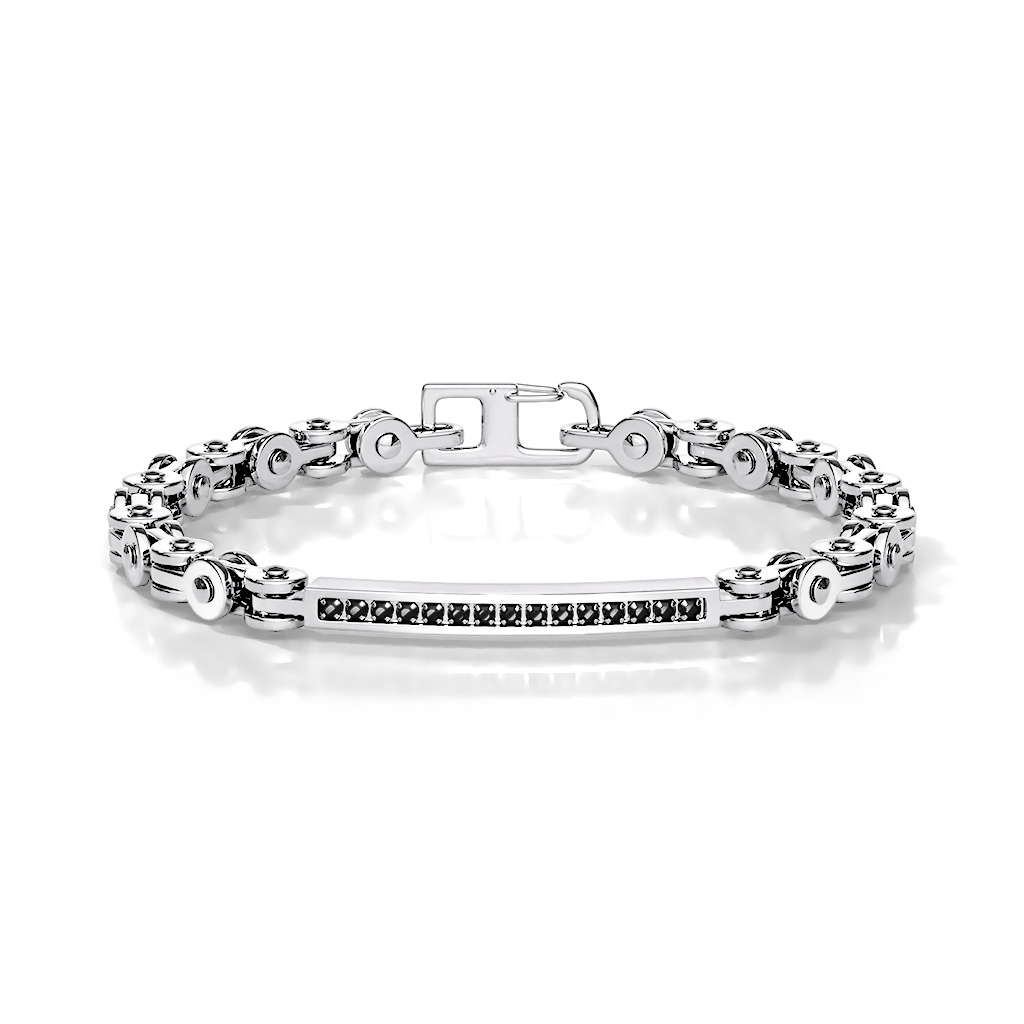 Náramek z chirurgické oceli SSBQ-3035
