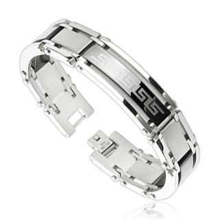 Náramek z chirurgické oceli SSBQ-3006