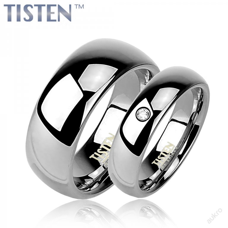 Tistenové snubní prsteny R-TS-005