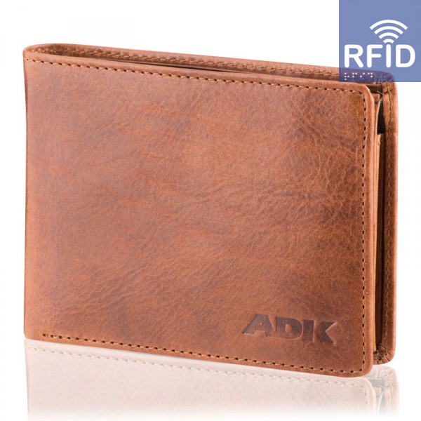 Pánská peněženka Tripolis RFID, hnědá DK-085