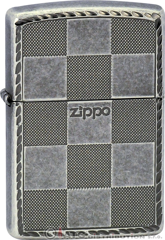 Benzínový zapalovač ZIPPO BLOCK A 28147