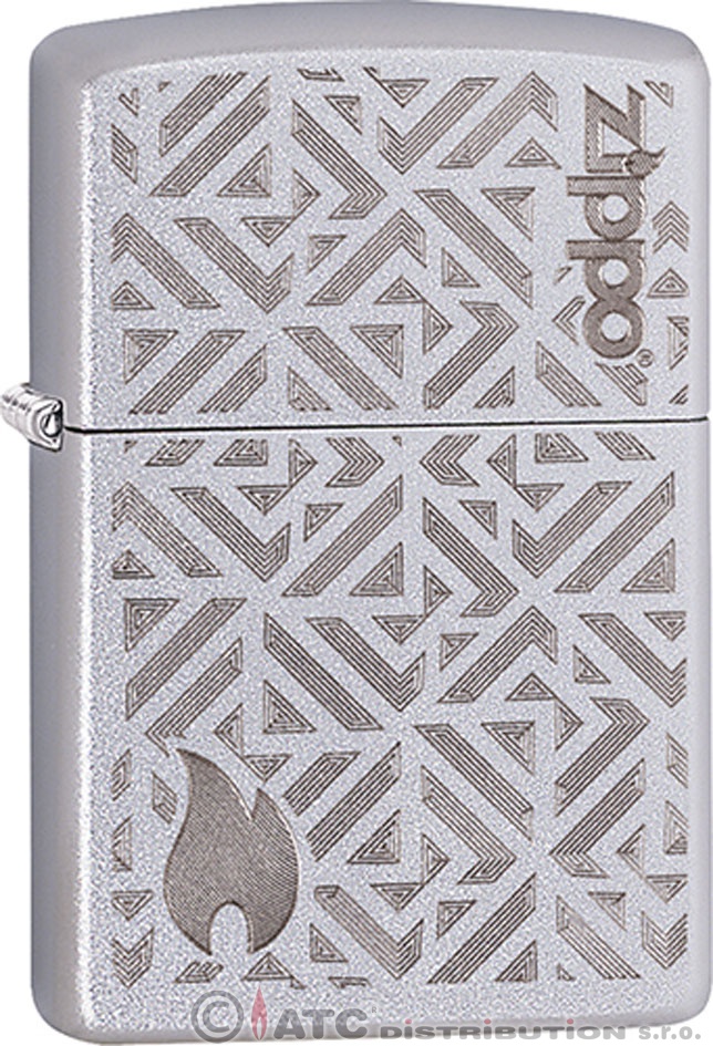 Benzínový zapalovač Zippo PF19 ZIPPO GEOMETRIC DES 20439