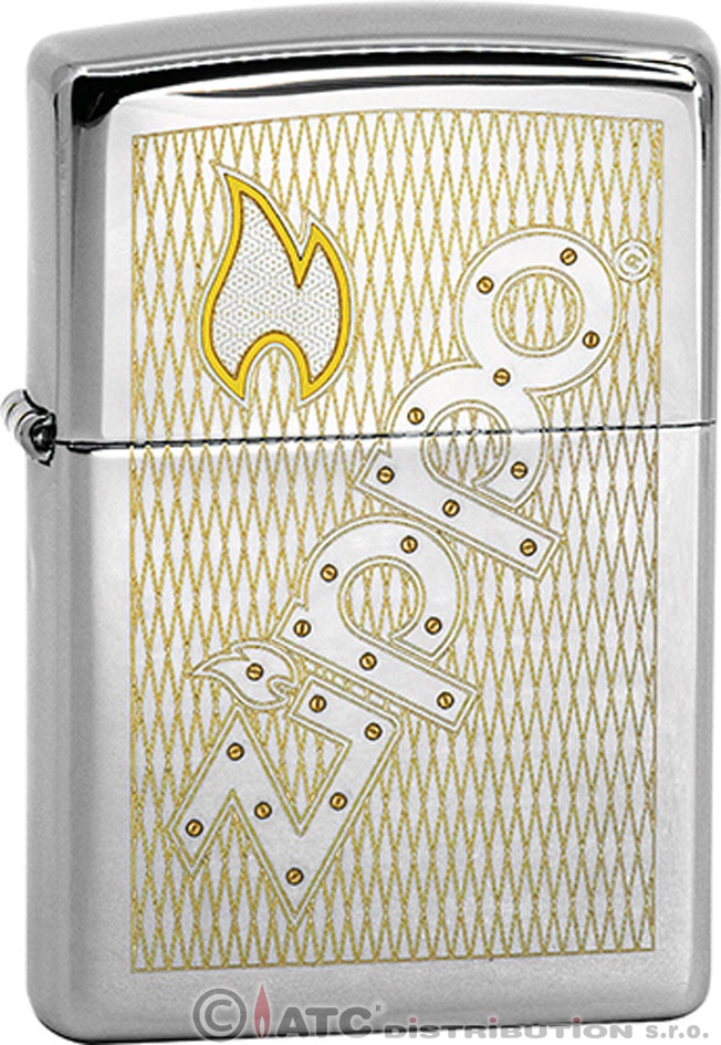 Benzínový zapalovač Zippo BOLTED L2 22059