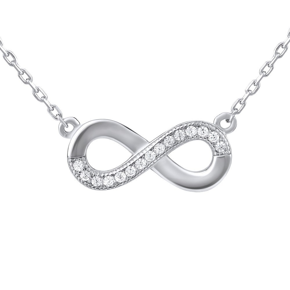 Stříbrný náhrdelník INFINITY
