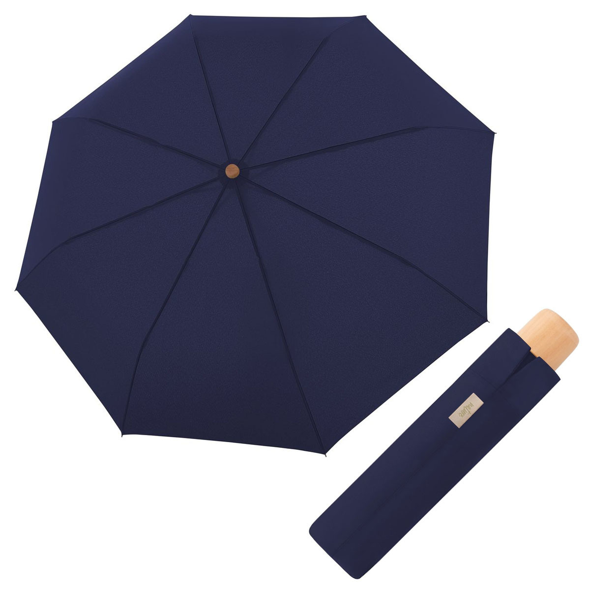 EKO deštník NATURE MINI Simple Blue