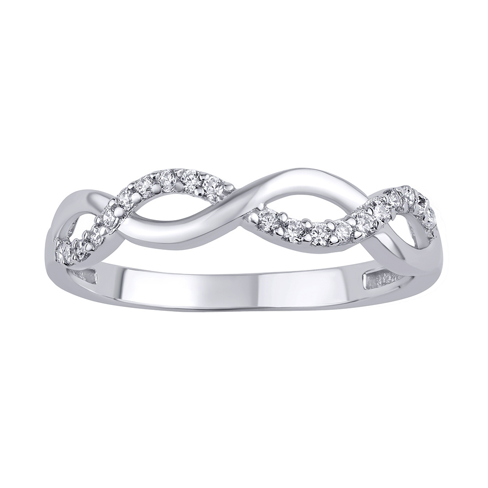 Stříbrný prsten Luren s Brilliance Zirconia PRGR0322W