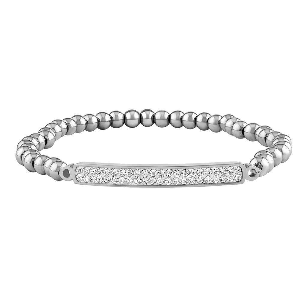 Ocelový kuličkový náramek Marry s Brilliance Zirconia KMM102690