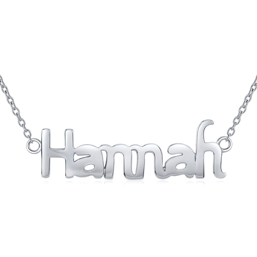 Stříbrný řetízek se jménem Hannah JJJN1209han