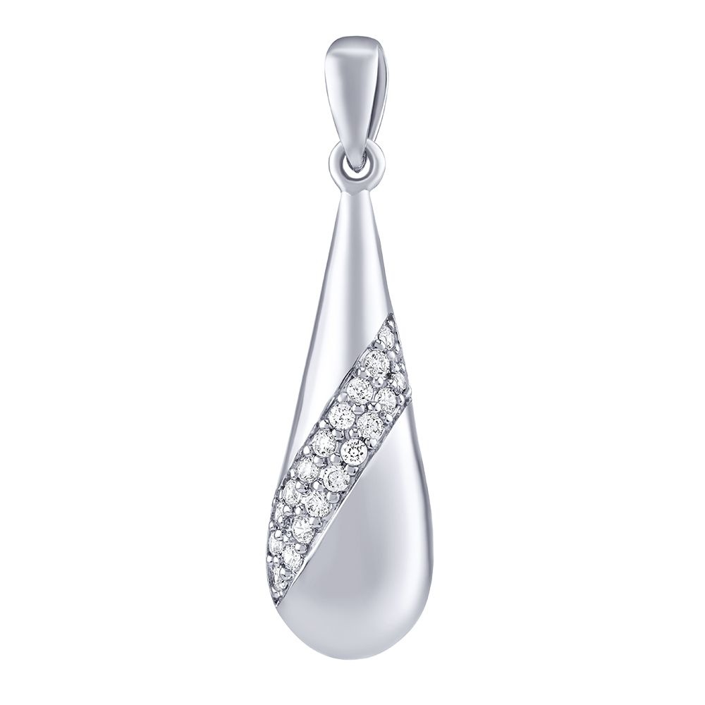 Stříbrný přívěsek Quilla s Brilliance Zirconia FW15230P
