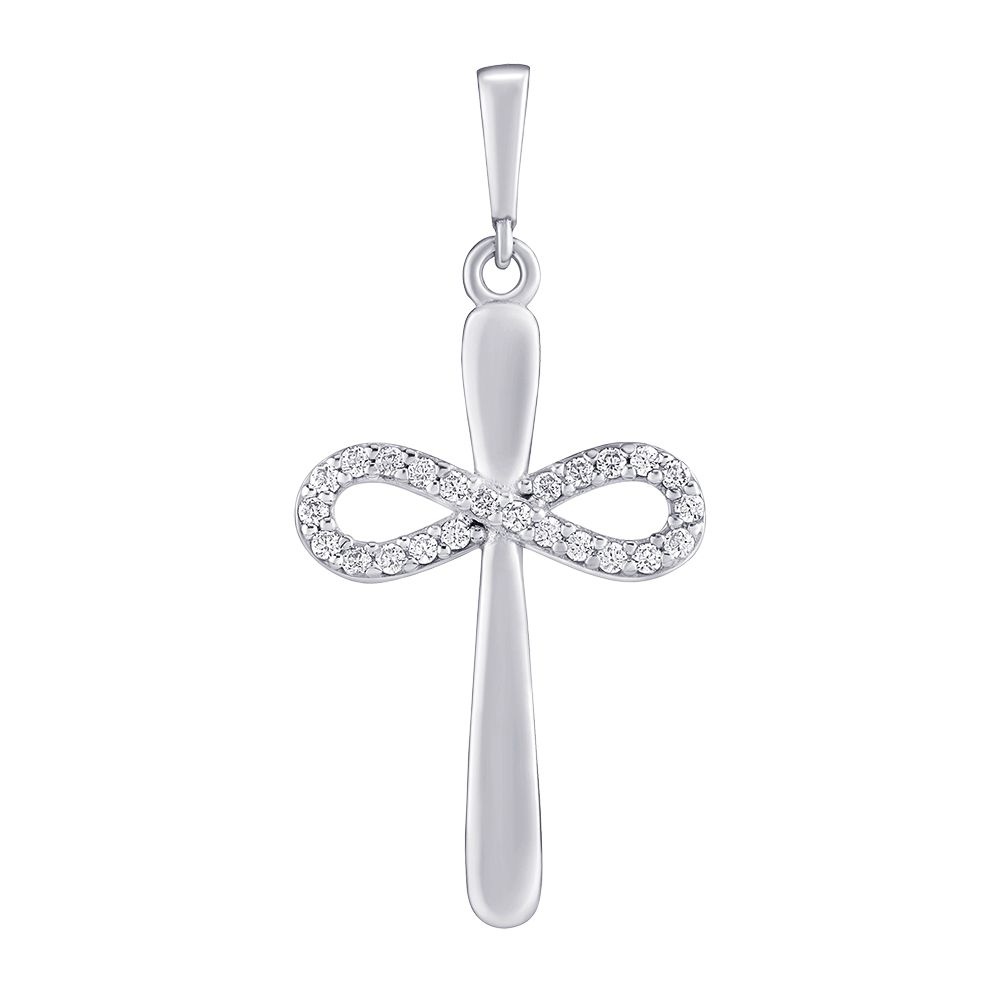 Stříbrný přívěsek křížek infinity Tarsicius PRGPAP0635PS