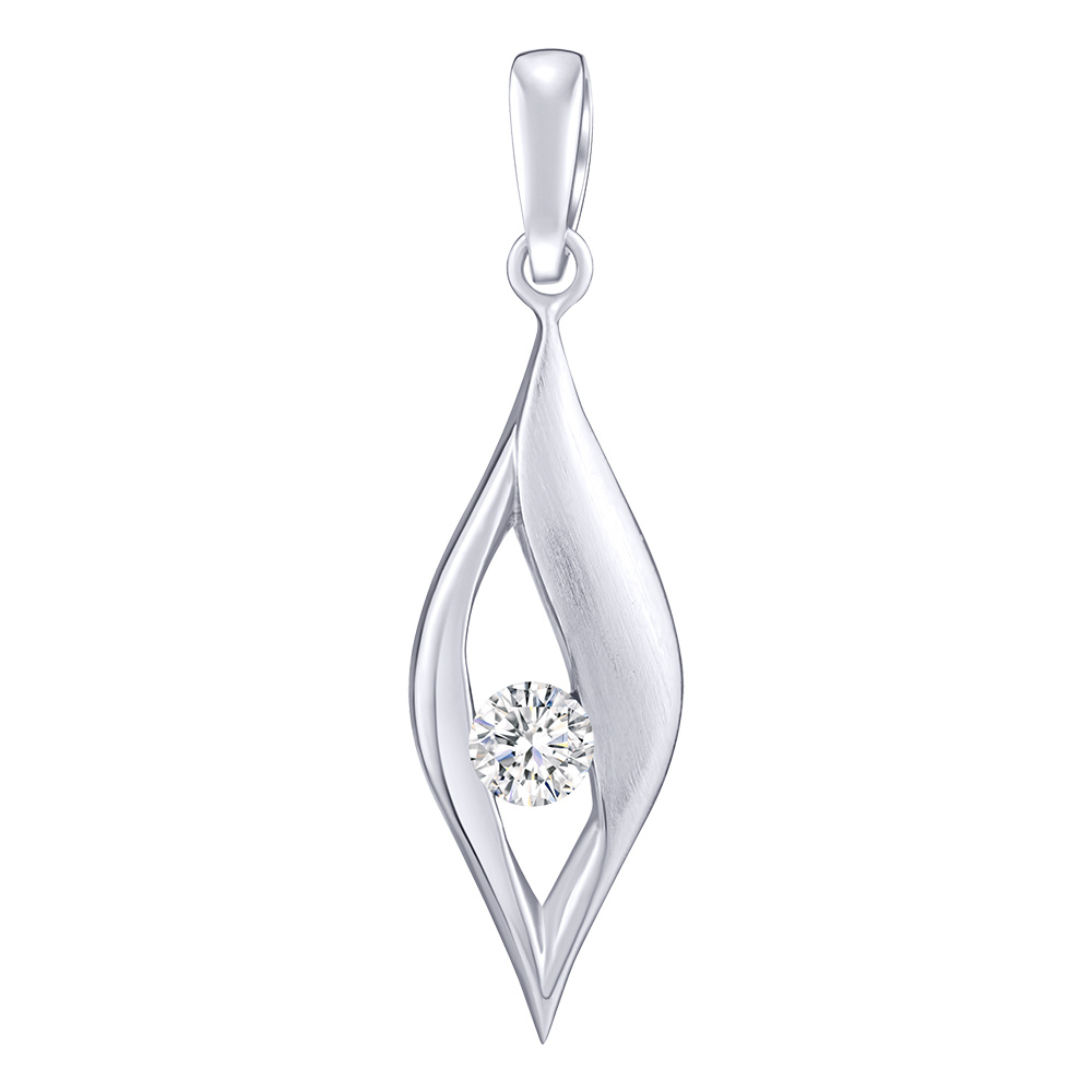 Stříbrný přívěsek Nadine s čirým Brilliance Zirconia FWP15332W