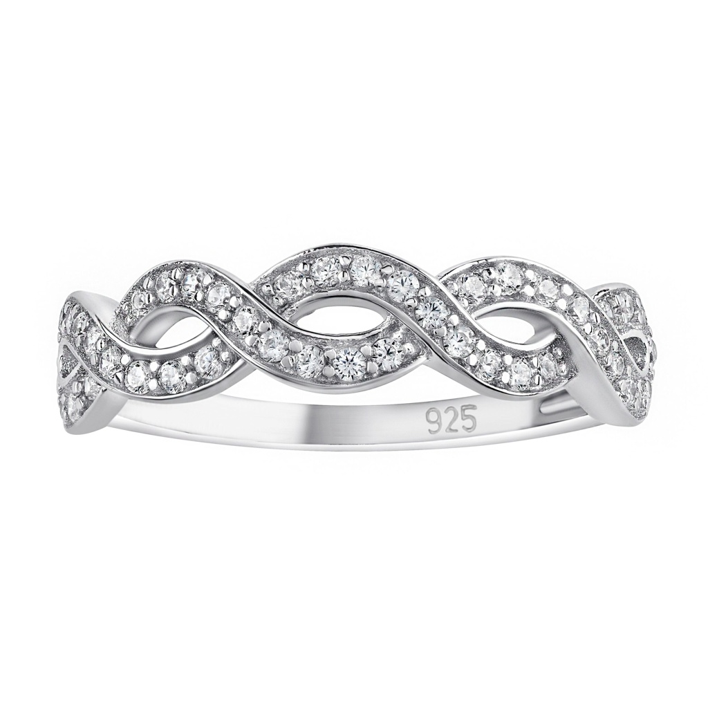 Stříbrný prsten Heiko s Brilliance Zirconia JJJ0879R