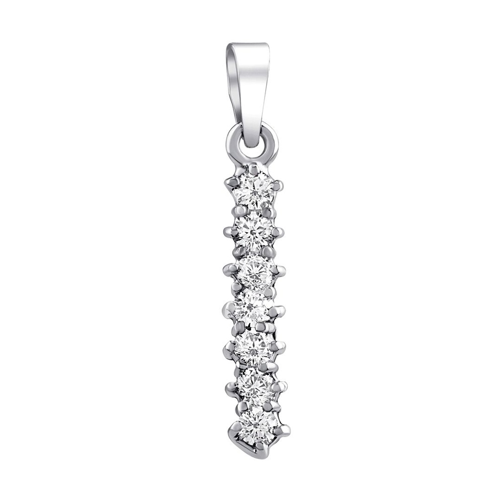 Stříbrný přívěsek Lela s čirými Brilliance Zirconia SILVEGOB11669SP