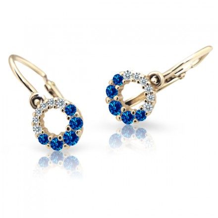 Dětské náušnice Cutie Jewellery C2154-DARK BLUE