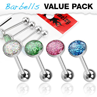 Piercing do jazyka pack VB-013