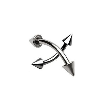 Piercing do obočí - kónus