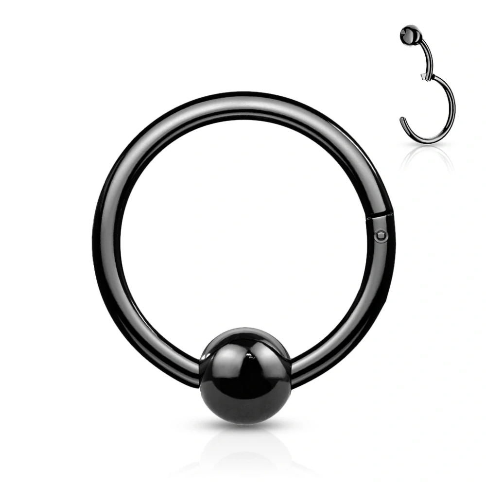 Piercing kruh segment s kuličkou