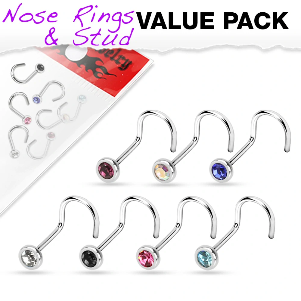 Piercing 7x nosovka chirurgická ocel