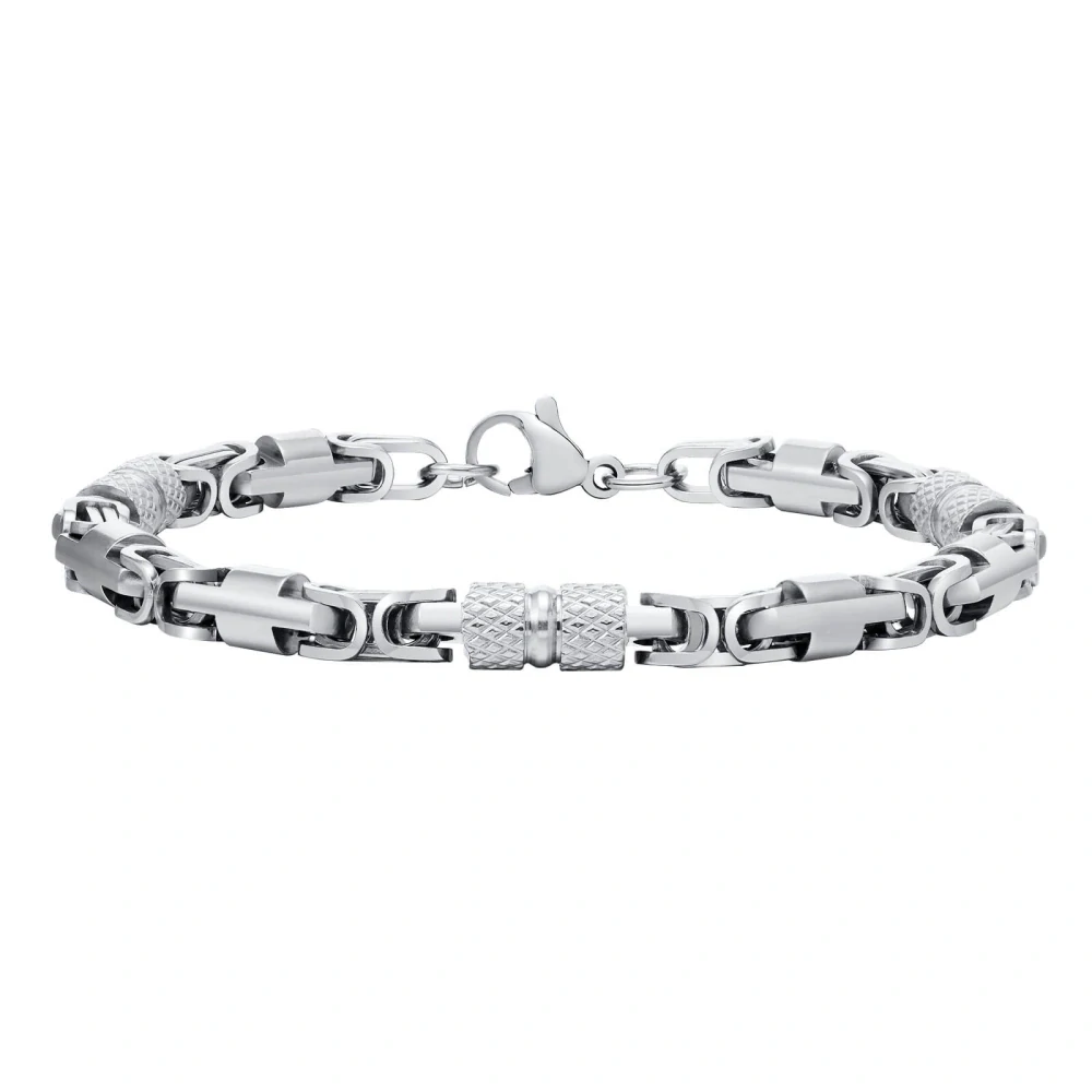 Náramek z chirurgické oceli Byzantine Chain Steel
